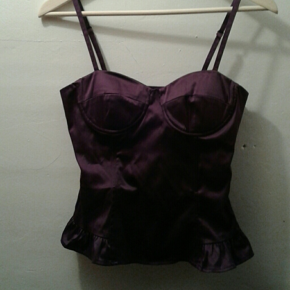 Forever 21 Cupped Bustier Top S